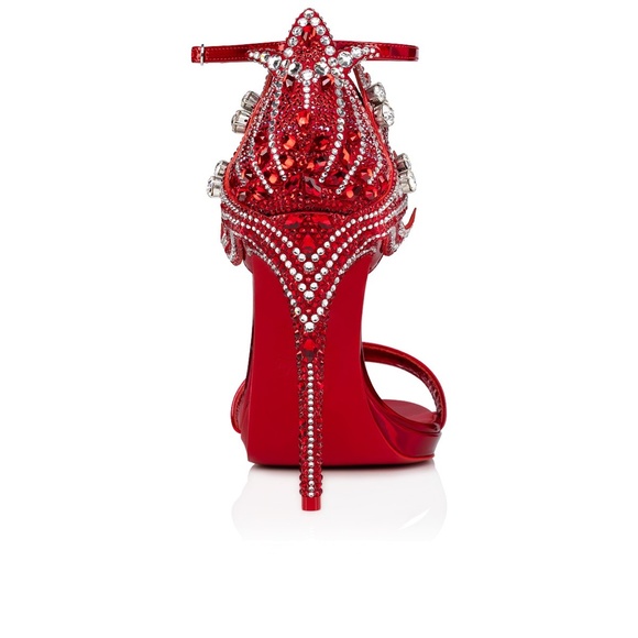 Loubi Vega Crystal-Embellished Stiletto Sandals - Picture 5 of 6